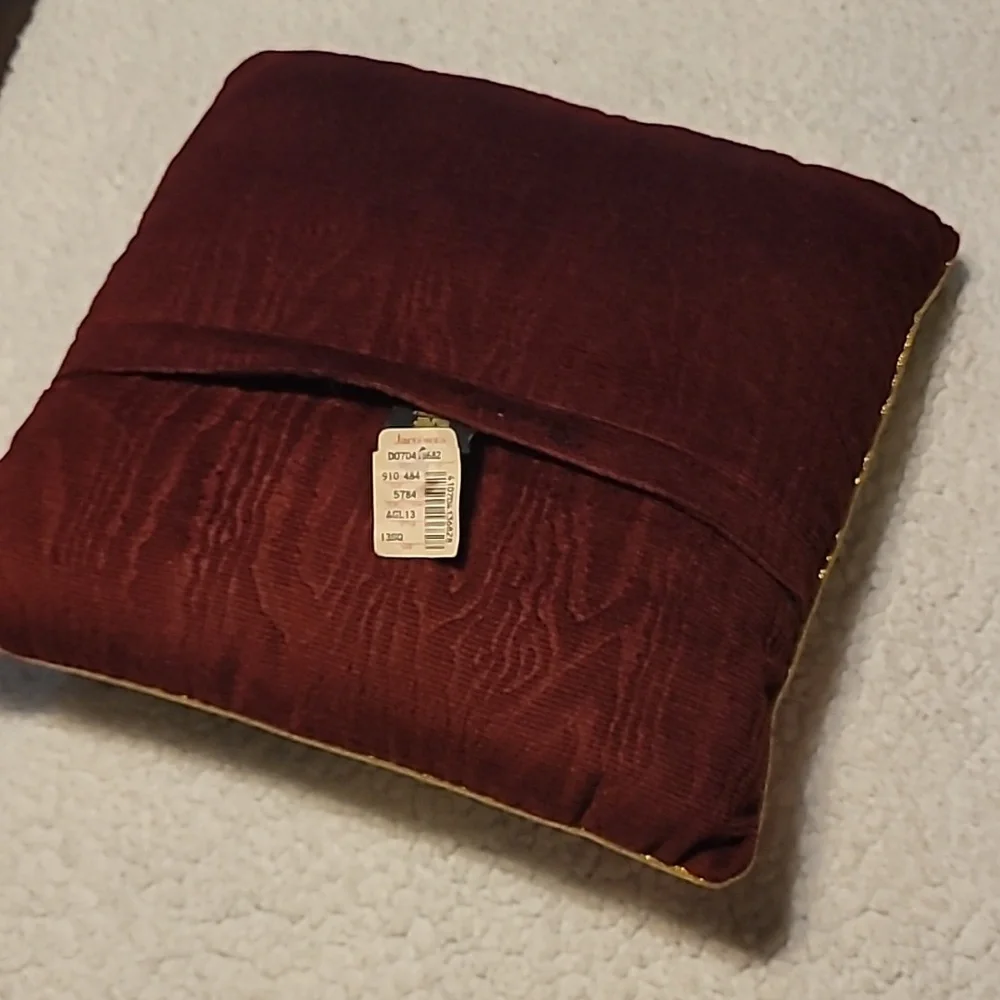 Vintage burgundy red